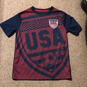 USA  boys soccer jersey